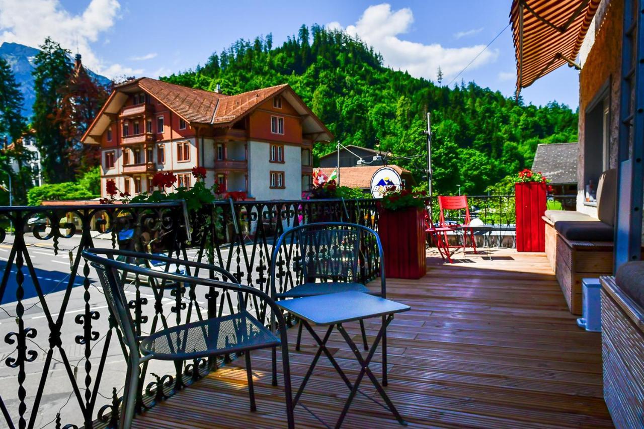 Hotel Tell Unterseen Buitenkant foto
